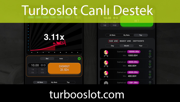 Turboslot canlı destek alanındaki elemanlarıyla güvenilirdir.